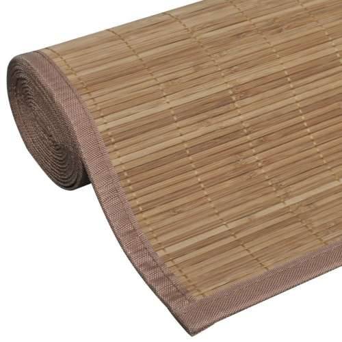 Tepih od bambusa 100 x 160 cm smeđi Cijena