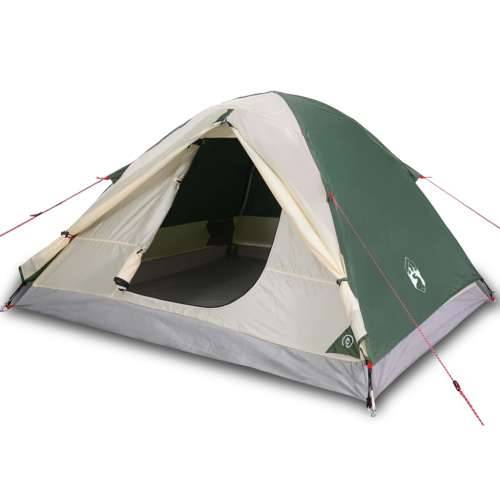 Šator za kampiranje za 3 osobe zeleni vodootporni Cijena