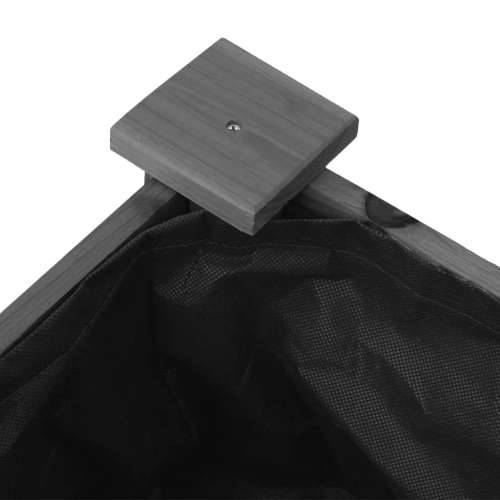 Sadilica s kotačima i oblogom siva 71 x 37 x 80 cm od jelovine - Siva 71 x 37 x 80 cm 1 Cijena