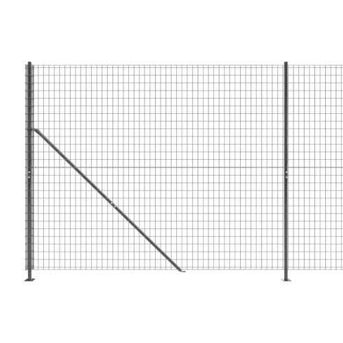 Žičana ograda s prirubnicom antracit 2x10 m - Antracit 2 x 10 m 1 Cijena