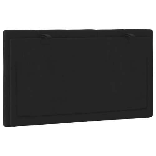 Jastuk za uzglavlje crni 90 cm baršunasti - Crna 90 cm 1 Cijena