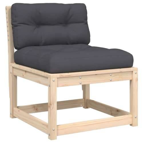 Vrtna garnitura - 5-dijelni set vrtnih sofa od masivne borovine s jastucima - Prirodna boja bora Da 1 Cijena