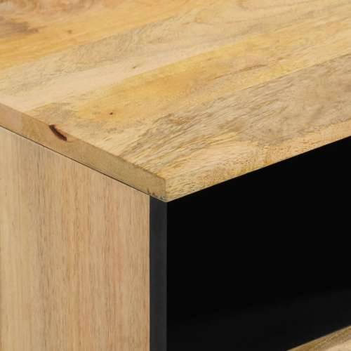 Noćni ormarići 2 kom 40 x 33 x 46 cm od masivnog drva manga - 2 Cijena