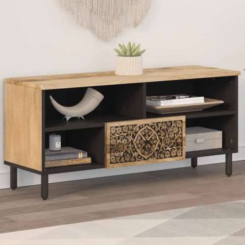 TV ormarić 100 x 33 x 46 cm od masivnog drva manga Cijena