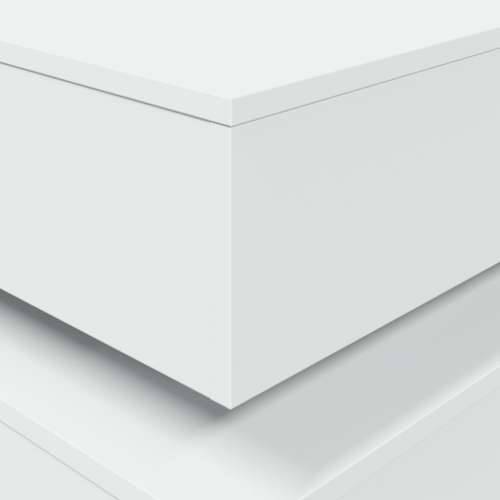 Stolić za kavu s LED svjetlima bijeli 90 x 50 x 40 cm - Bijela 1 90 cm Cijena
