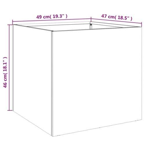 Sadilica antracit 49 x 47 x 46 cm od čelika - Čelik/antracit 49 x 47 x 46 cm 1 Cijena