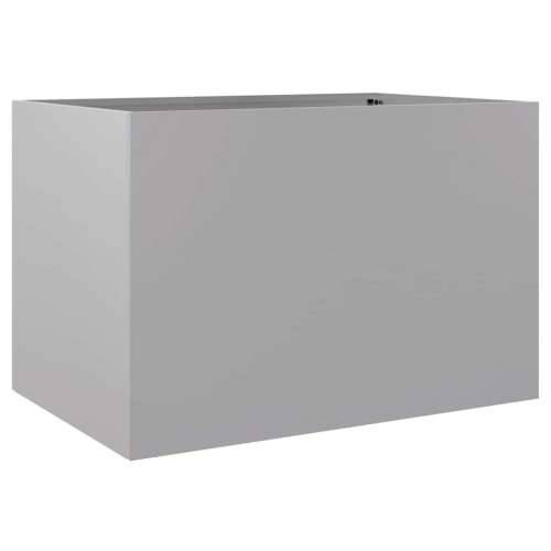 Sadilica srebrna 62 x 47 x 46 cm od pocinčanog čelika - Pocinčani čelik / siva 62 x 47 x 46 cm 1 Cijena
