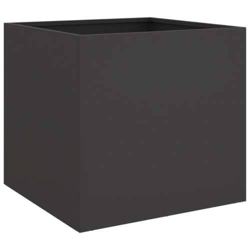 Sadilice 2 kom crne 42 x 40 x 39 cm od čelika - Čelik/crna 42 x 40 x 39 cm 2 Cijena