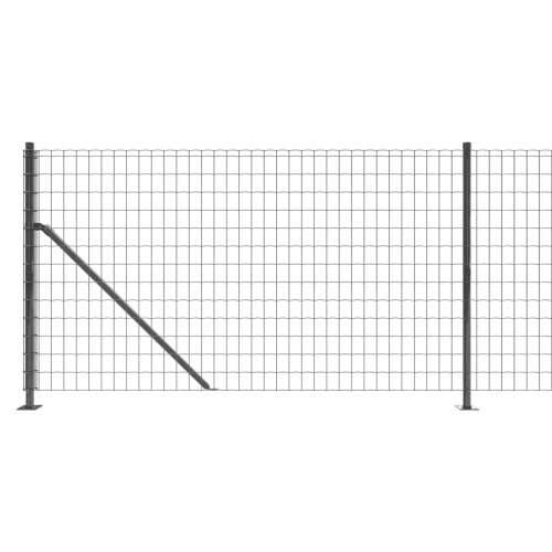 Žičana ograda s prirubnicom antracit 1x10 m - Antracit 1 x 10 m 1 Cijena