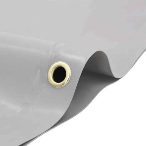 Cerada siva 5 x 7 m 650 g/m² - Siva 5 x 7 m 1 with eyelets Cijena
