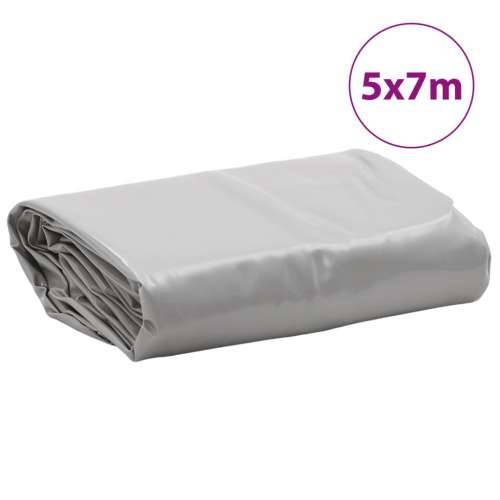 Cerada siva 5 x 7 m 650 g/m² - Siva 5 x 7 m 1 with eyelets Cijena