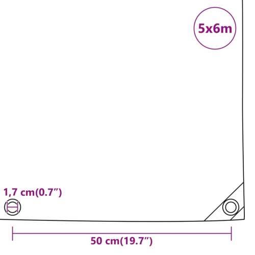 Cerada zelena 5 x 6 m 650 g/m² - Zelena 6 x 5 m 1 with eyelets Cijena