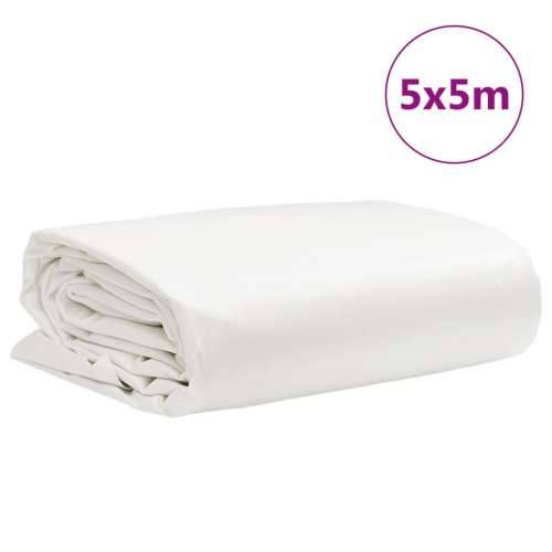 Cerada bijela 5 x 5 m 650 g/m² - Bijela 5 x 5 m 1 bez ušica Cijena