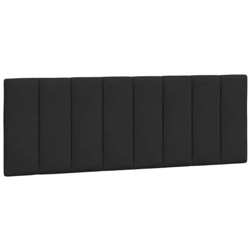 Jastuk za uzglavlje crni 140 cm baršunasti - Crna 140 cm 1 Cijena