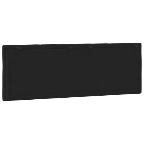 Jastuk za uzglavlje crni 140 cm baršunasti - Crna 140 cm 1 Cijena