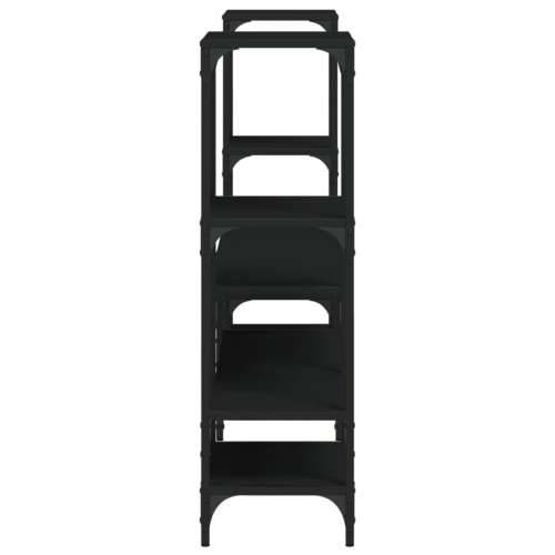 TV ormarić crni 206,5 x 28,5 x 95 cm od konstruiranog drva - Crna 1 Cijena