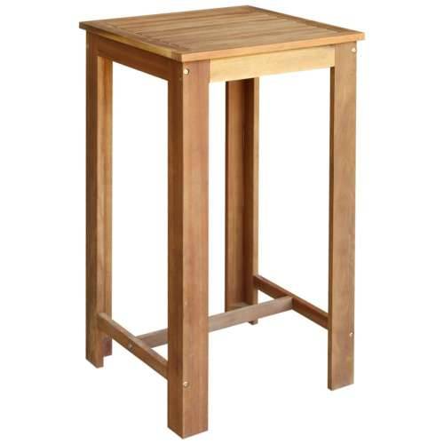 Barski stol od masivnog drva akacije 60 x 60 x 105 cm - 60 x 60 x 105 cm 1 Cijena