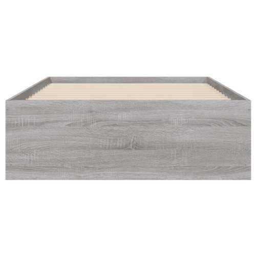 Okvir za krevet s ladicama boja hrasta 90x200 cm - Sivi hrast sonoma 90 x 200 cm Cijena