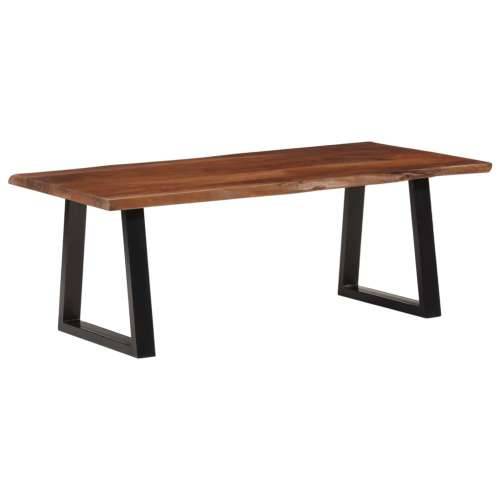 Stolić za kavu boja meda 110 x 55 x 40 cm masivno drvo bagrema - boja meda 110 x 55 x 40 cm 1 Cijena