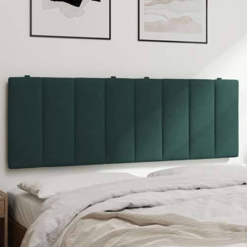 Jastuk za uzglavlje tamnozeleni 120 cm baršunasti - Tamnozelena 120 cm 1 Cijena