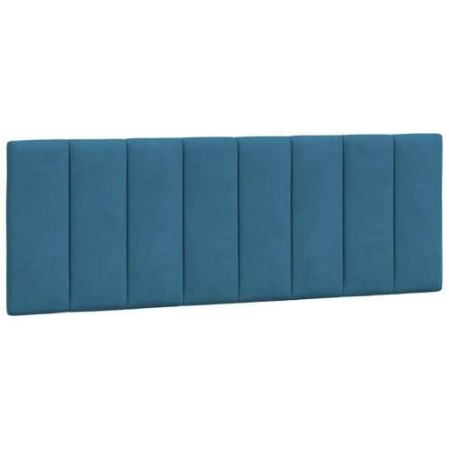Jastuk za uzglavlje plavi 120 cm baršunasti - Plava 120 cm 1 Cijena