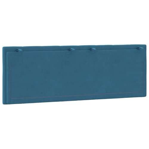 Jastuk za uzglavlje plavi 120 cm baršunasti - Plava 120 cm 1 Cijena