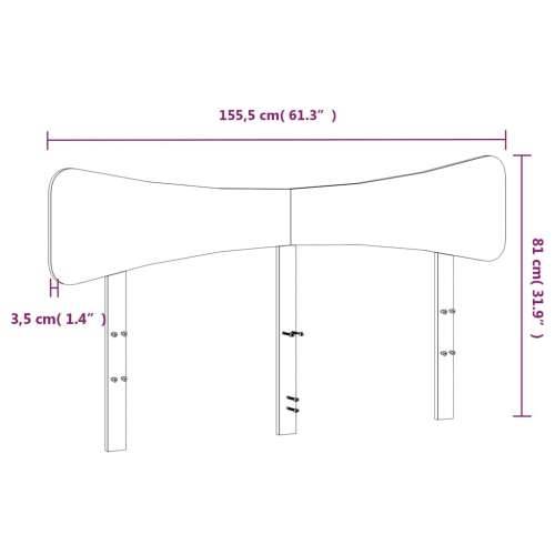 Uzglavlje 150 cm od masivne borovine - Prirodna 150 cm 1 Cijena