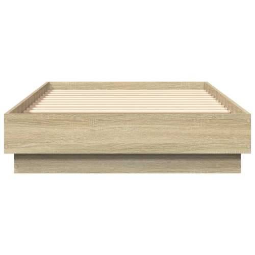 Okvir kreveta s LED svjetlima boja hrasta sonome 75 x 190 cm - sonoma hrast 75 x 190 cm Cijena