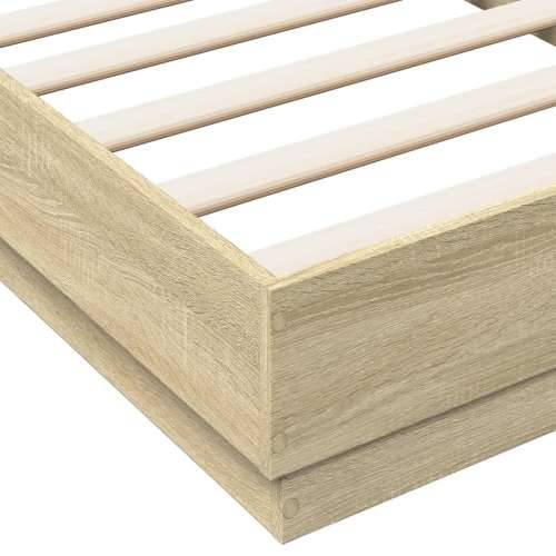 Okvir kreveta s LED svjetlima boja hrasta sonome 75 x 190 cm - sonoma hrast 75 x 190 cm Cijena