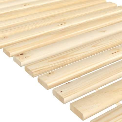 Podnica za krevet 80 x 200 cm od masivne borovine - 80 x 200 cm 22 letvice Cijena