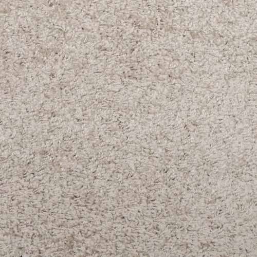 Čupavi tepih PAMPLONA s visokim vlaknima moderni bež 100x200 cm - Bež 100 x 200 cm Cijena
