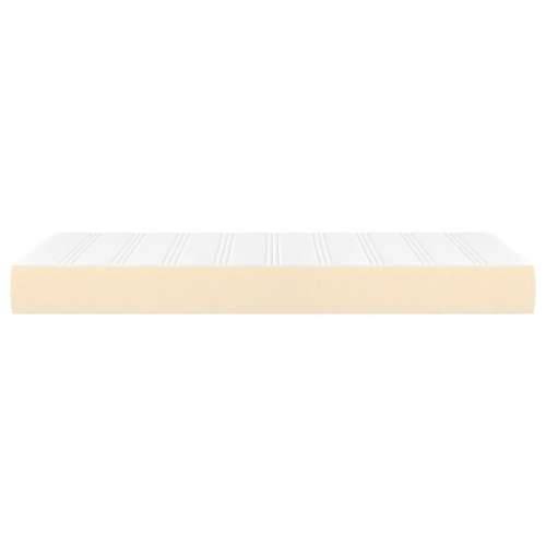 Madrac s džepičastim oprugama krem 120x190x20 cm od tkanine - Krema 120 x 190 cm 1 Cijena