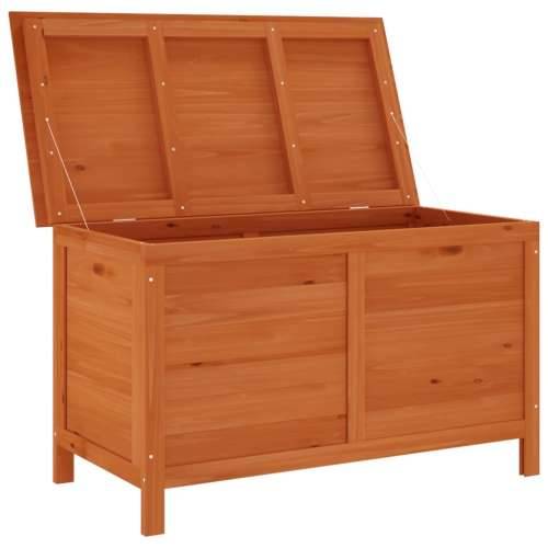 Vrtna kutija za pohranu 99 x 49,5 x 58,5 cm od masivne jelovine - Prirodna 100 x 50 x 58 cm Cijena