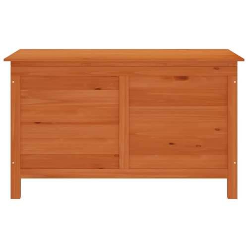 Vrtna kutija za pohranu 99 x 49,5 x 58,5 cm od masivne jelovine - Prirodna 100 x 50 x 58 cm Cijena