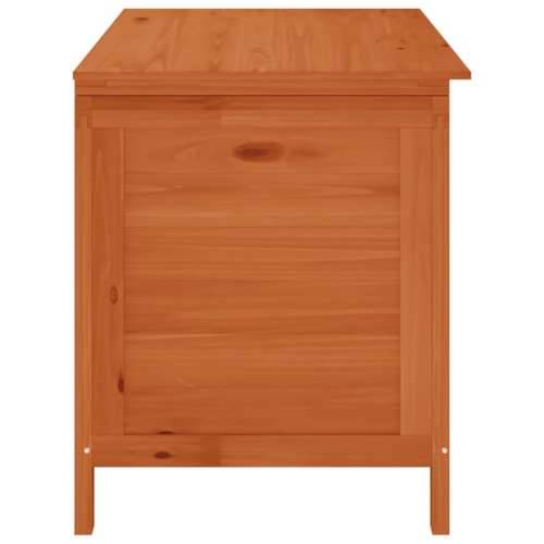 Vrtna kutija za pohranu 99 x 49,5 x 58,5 cm od masivne jelovine - Prirodna 100 x 50 x 58 cm Cijena
