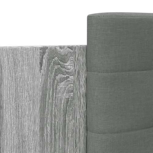 Okvir za krevet s uzglavljem boja sivog hrasta sonome 75x190 cm - Sivi hrast sonoma 75 x 190 cm Cijena