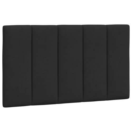 Okvir za krevet s uzglavljem crni 90x200 cm baršunasti - Crna 90 x 200 cm Cijena