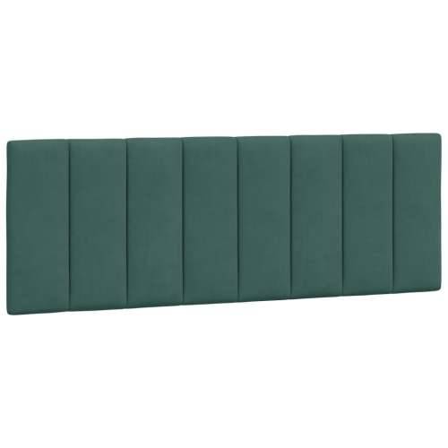 Okvir za krevet bez madraca tamnozeleni 140x190 cm baršunasti - Tamnozelena 140 x 190 cm Cijena
