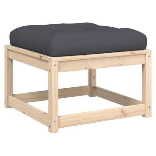 Vrtna garnitura - 5-dijelni set vrtnih sofa od masivne borovine s jastucima - Prirodna boja bora 1 Cijena