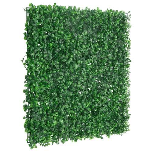 Ograda od umjetnog lišća 24 kom zelena 50 x 50 cm - 50 x 50 cm 24 Cijena