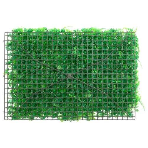  Ograda od umjetnog lišća paprati 24 kom zelena 40 x 60 cm - 24 Cijena