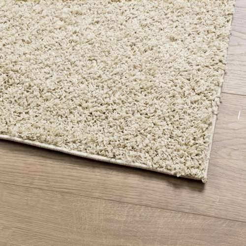 Čupavi tepih PAMPLONA visoka vlakna moderni zlatni 80 x 250 cm Zlatno 80 x 250 cm Cijena