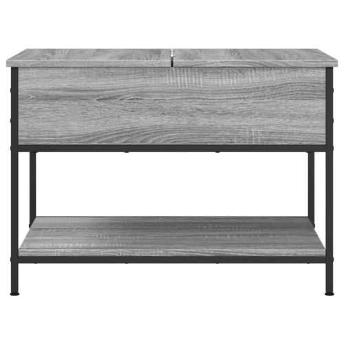 Stolić za kavu siva boja hrasta 70x50x50 cm od drva i metala - Sivi hrast sonoma 1 70 cm Cijena