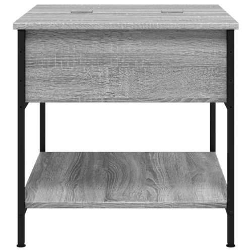 Stolić za kavu siva boja hrasta 70x50x50 cm od drva i metala - Sivi hrast sonoma 1 70 cm Cijena