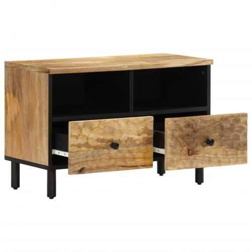 TV ormarić 70 x 33 x 46 cm od masivnog drva manga - Prirodna 1 masivno drvo manga Cijena