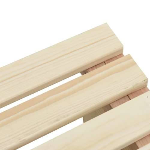 Vrtni tabure 40 x 36,5 x 38,5 cm od masivne jelovine - Smeđa 40 x 36,5 x 38,5 cm 1 Cijena