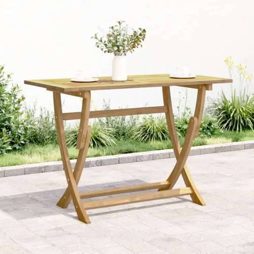 Sklopivi vrtni stol 110 x 55 x 75 cm od masivnog drva bagrema - Svjetlosmeđa 110 x 55 x 75 cm 1 Cijena