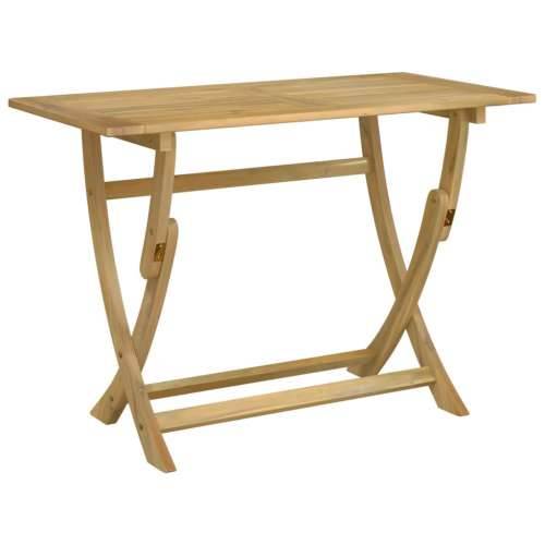 Sklopivi vrtni stol 110 x 55 x 75 cm od masivnog drva bagrema - Svjetlosmeđa 110 x 55 x 75 cm 1 Cijena