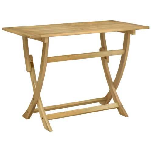 Sklopivi vrtni stol 110 x 55 x 75 cm od masivnog drva bagrema - Svjetlosmeđa 110 x 55 x 75 cm 1 Cijena