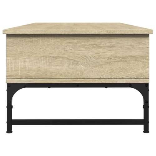 Stolić za kavu boja hrasta sonome 100x50x35 cm od drva i metala - sonoma hrast 1 Cijena